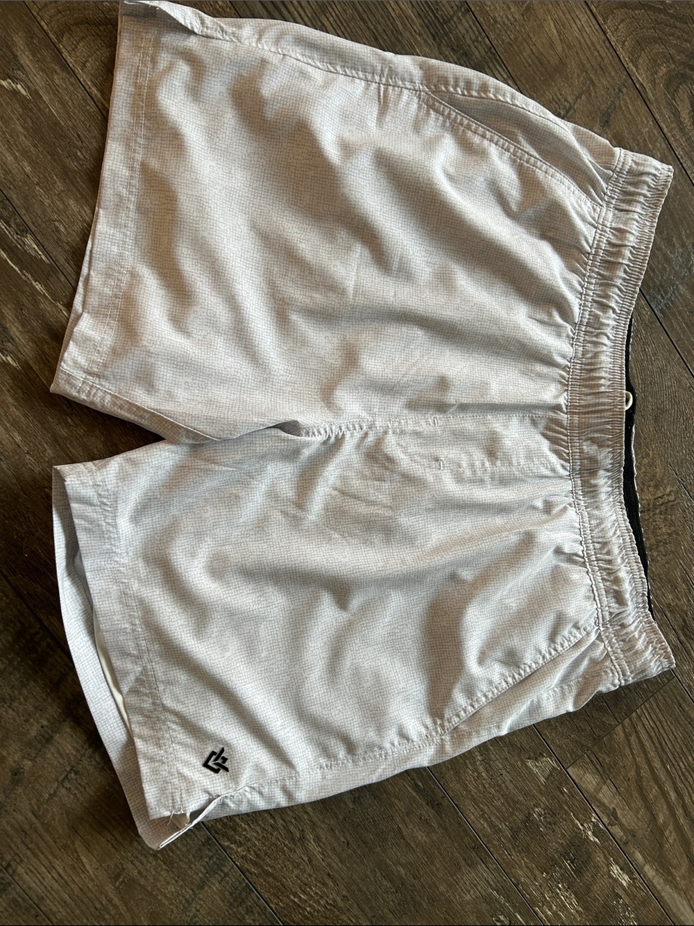 Veece line Light Gray Men’s Athletic Shorts - Breathable Performance size large